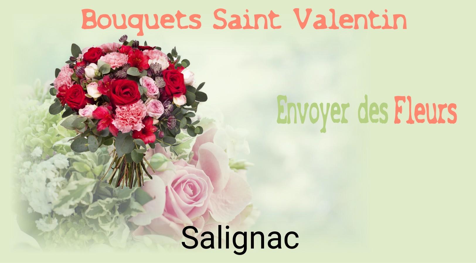 Roses de Saint-Valentin livrées à Salignac